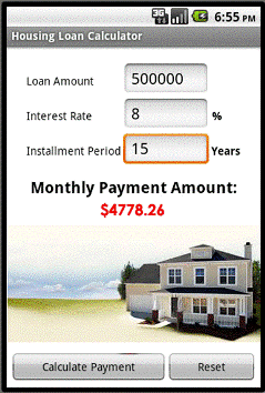 housing loan calculator