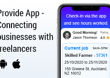 Provide App Connecting businesses with freelancers